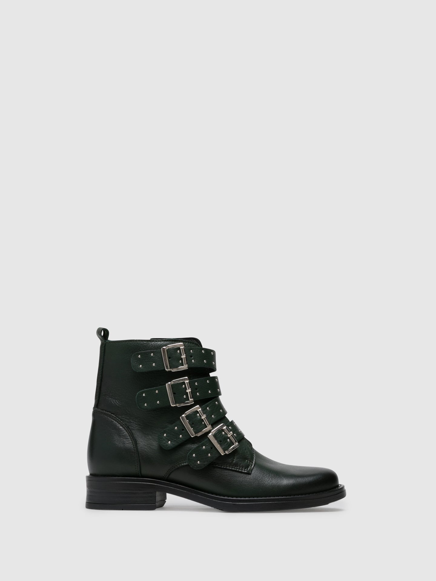 Foreva Green Zip up Boots